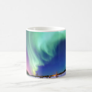 Aurora Borealis in Alaska Coffee Mug