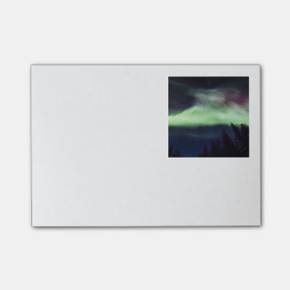 Aurora borealis in Finnish Lapland Post-it Notes