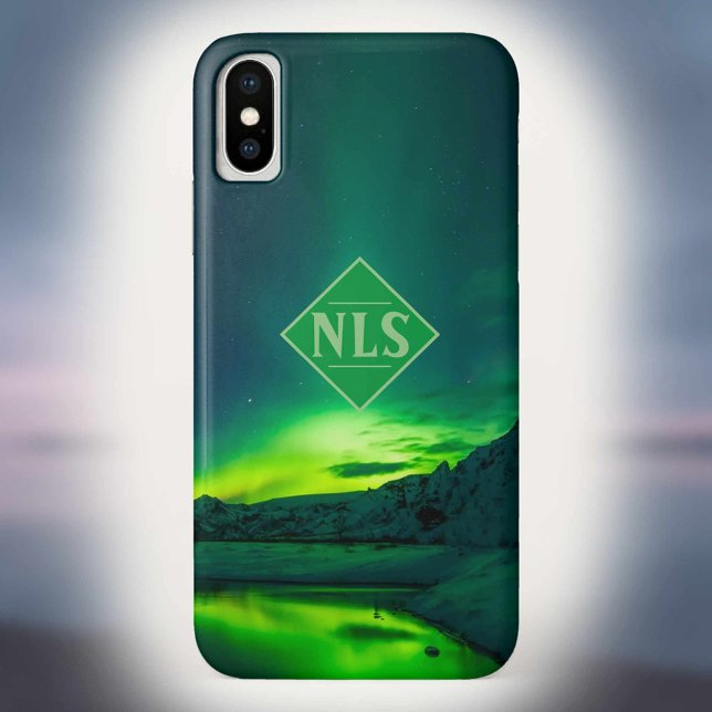 Aurora Borealis in the Night Sky. Northern Lights Case-Mate iPhone Case (Creator Uploaded)