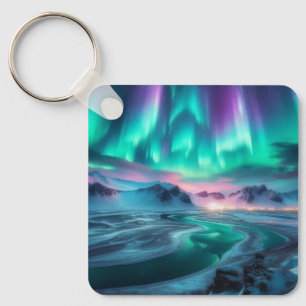 Aurora Borealis Keychain