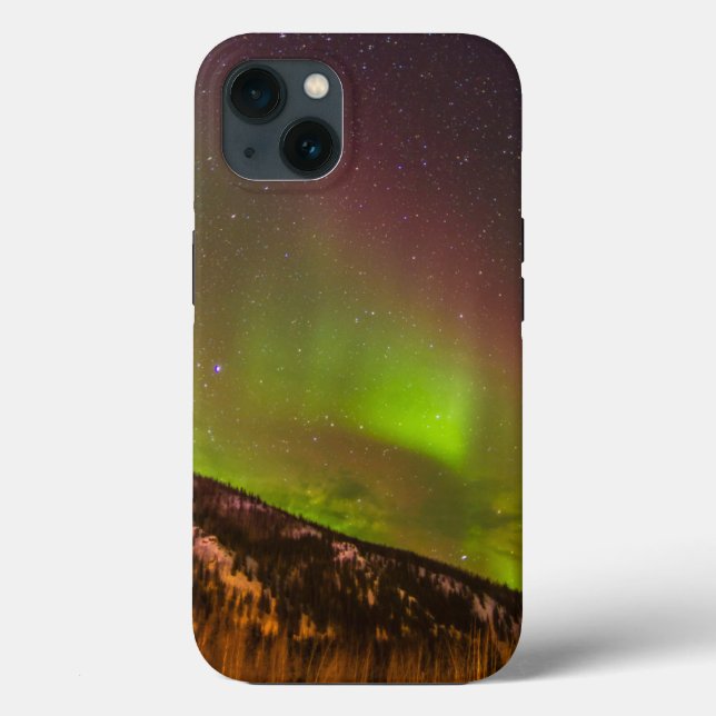 Aurora Borealis | Mountains Fairbanks Alaska Case-Mate iPhone Case (Back)