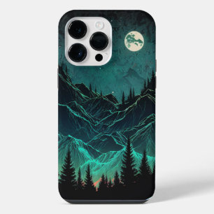 Aurora Borealis Mountains iPhone Case