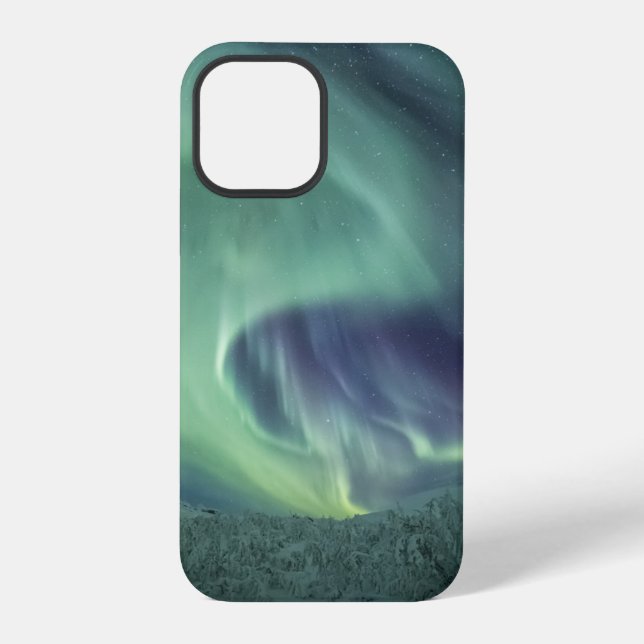 Aurora Borealis Nature Photo iPhone Case (Back)