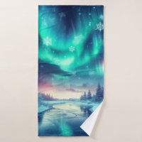 aurora borealis/Noël/hiver