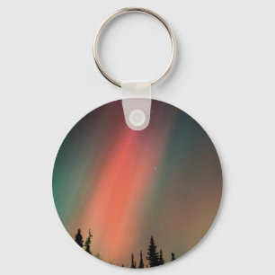 Aurora Borealis, Northern Lights, Alaska Keychain