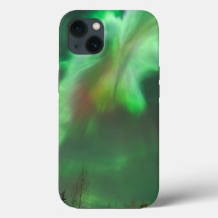 Aurora Borealis Northern Lights   Fairbanks iPhone 13 Case