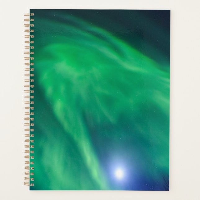 Aurora Borealis Northern Lights | Fairbanks Planner (Front)