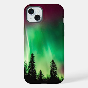 Aurora borealis northern lights iPhone 15 plus case