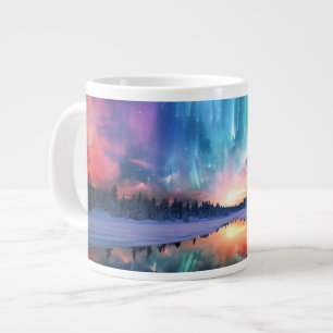 Aurora Borealis, Northern Lights, Large Coffee Mug