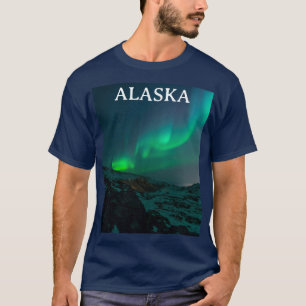 Aurora Borealis Northern lights Norway Arctic T-Sh T-Shirt