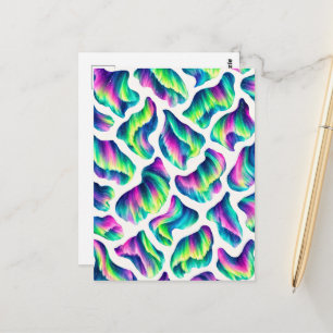 Aurora Borealis Northern Lights Postcard