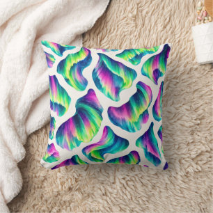 Aurora Borealis Northern Lights Throw Pillow