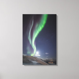 Aurora Borealis Norway Canvas Print