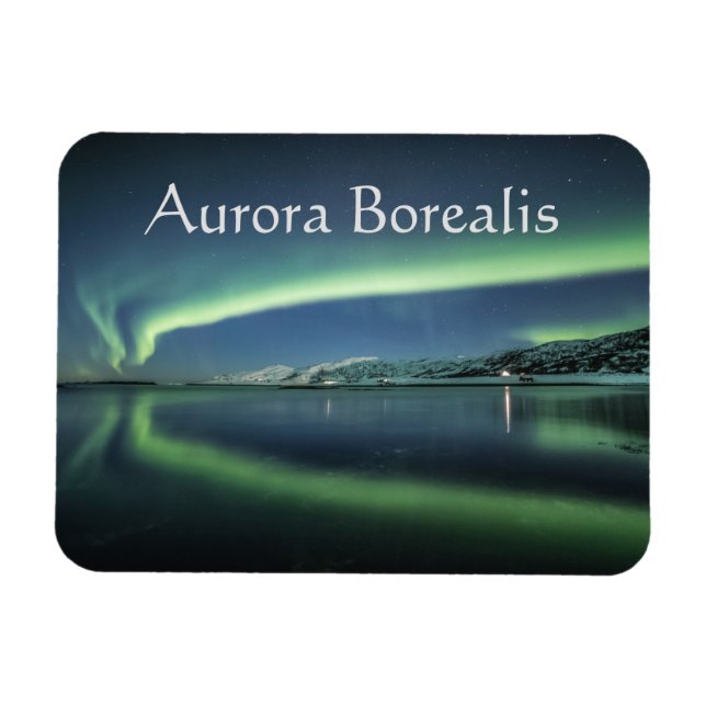 Aurora Borealis Norway Magnet (Horizontal)