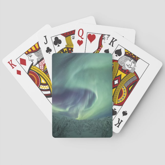 Aurora Borealis Norway Playing Cards (Back)