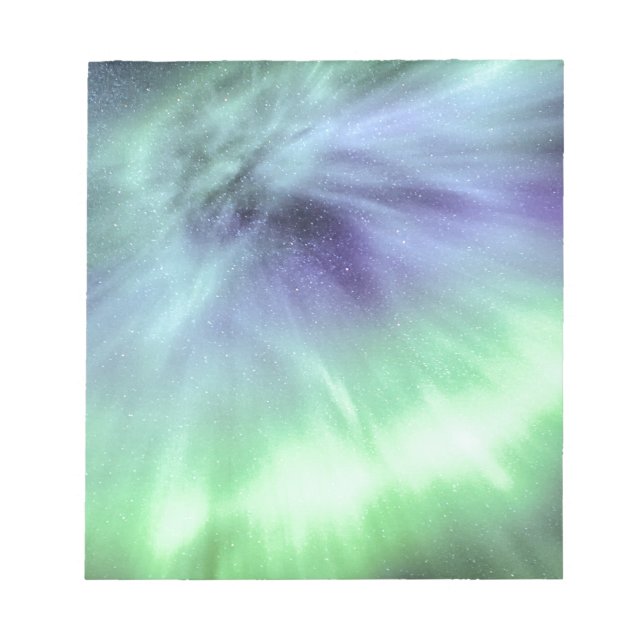 Aurora Borealis Notepad (Front)