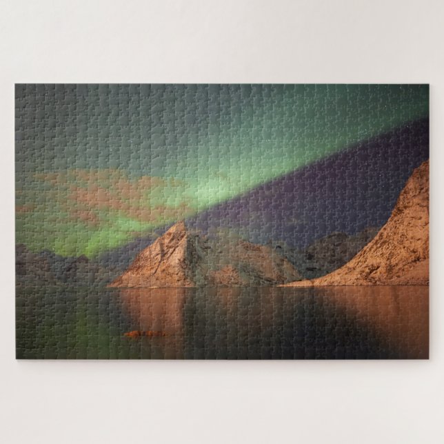 Aurora Borealis, Polar Lights Jigsaw Puzzle (Horizontal)