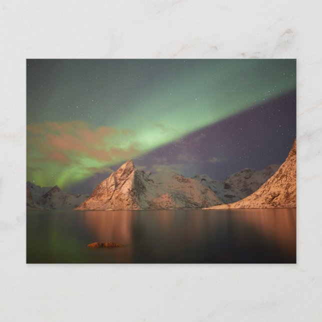 Aurora Borealis, Polar Lights Postcard (Front)