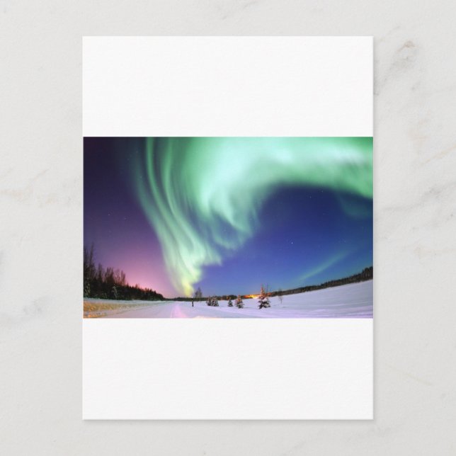 Aurora Borealis Postcard (Front)