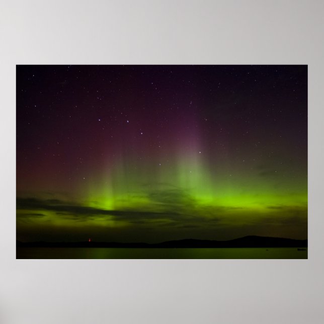AURORA BOREALIS POSTER (Devant)