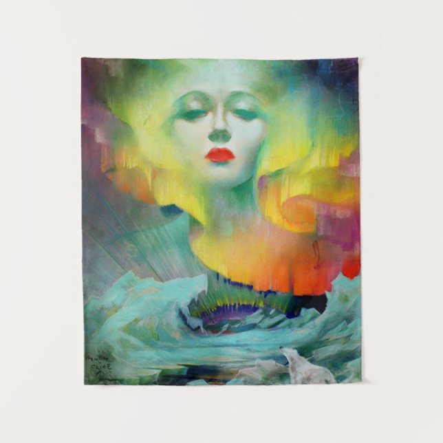 Aurora by Clive Henry vibrant Tapestry (Front)