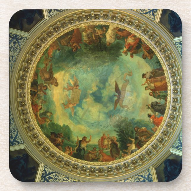 Aurora, ceiling painting possibly from the Library Coaster (Front)