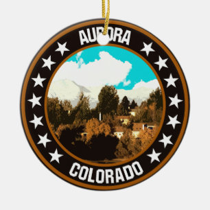 Aurora                                             ceramic ornament