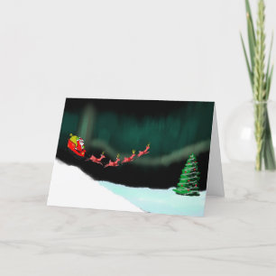 Aurora Christmas Holiday Card