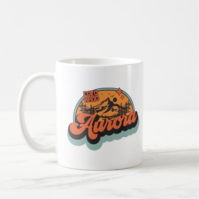 Aurora, Colorado Coffee Mug (Left)