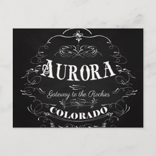 Aurora, Colorado - Gateway To The Rockies Postcard