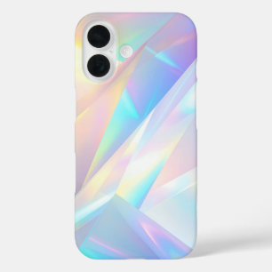 Aurora Crystal Pattern iPhone 16 Case
