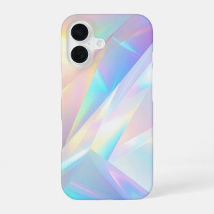Aurora Crystal Pattern iPhone 16 Case