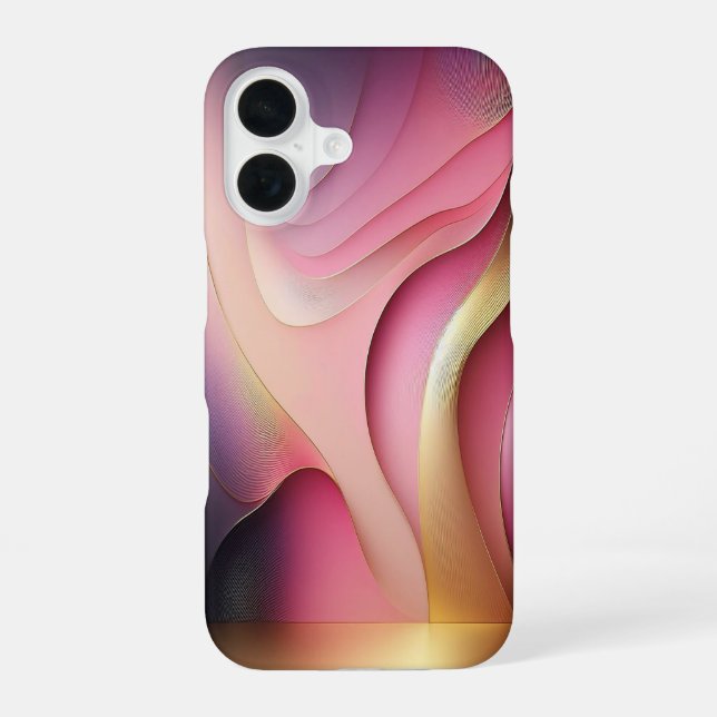 Aurora Drift iPhone 16 Case (Back)