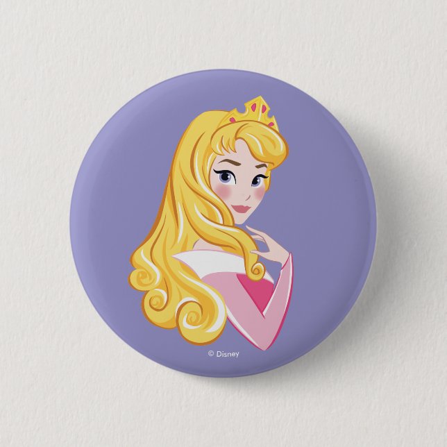 Aurora Fairest of Them All 2 Inch Round Button (Front)