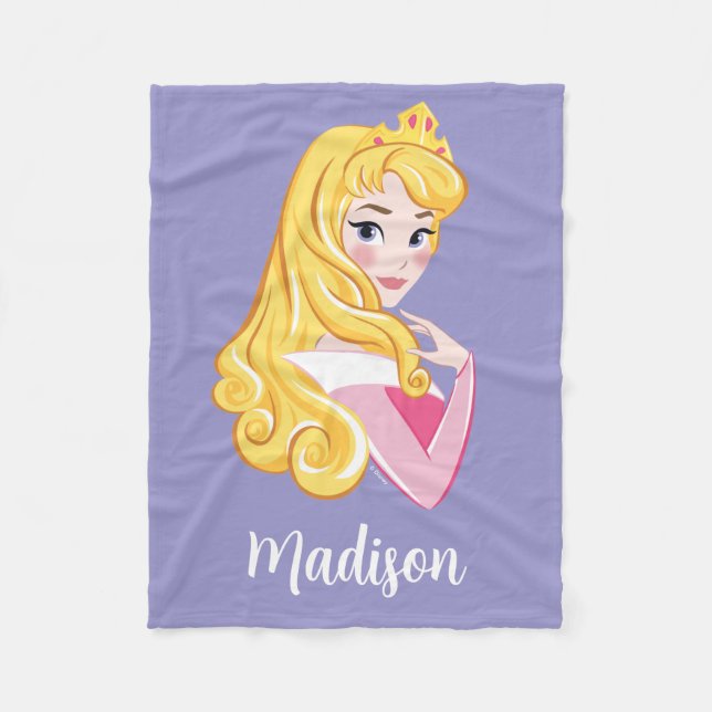 Aurora Fairest of Them All Fleece Blanket (Front)