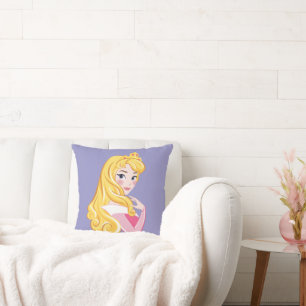 Aurora Fairest of Them All Throw Pillow