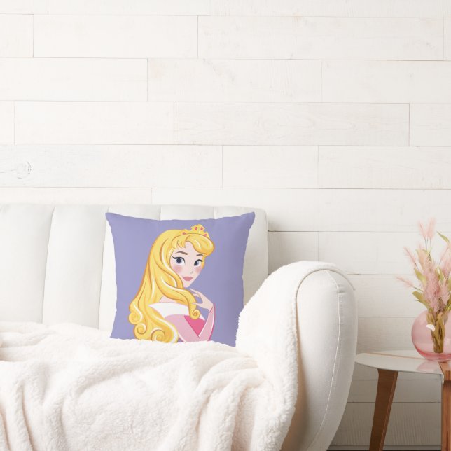 Aurora Fairest of Them All Throw Pillow (Couch)