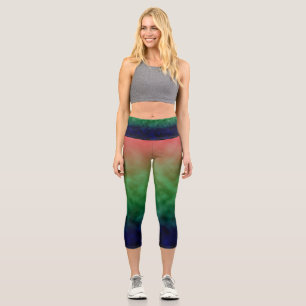 Aurora Fields Capri Leggings