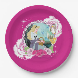 Aurora - Gentle and Graceful Paper Plate