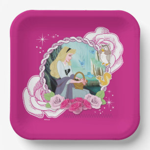 Aurora - Gentle and Graceful Paper Plate