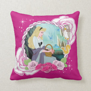 Aurora - Gentle and Graceful Throw Pillow