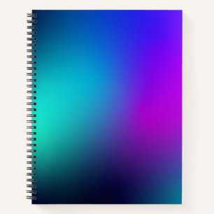 Aurora Gradient Bullet Journal / Lined Notebook