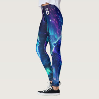 Aurora Guardian Wolfs Leggings