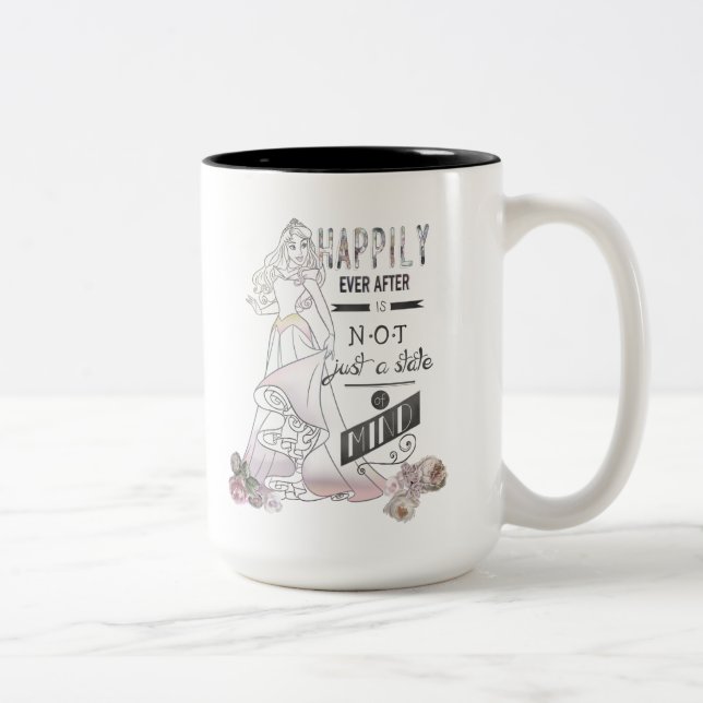 Aurora - Happily Ever After Two-Tone Coffee Mug (Right)