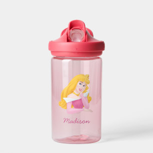 Aurora Headshot   Add Your Name Water Bottle