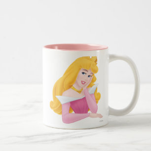 Aurora Headshot Two-Tone Coffee Mug