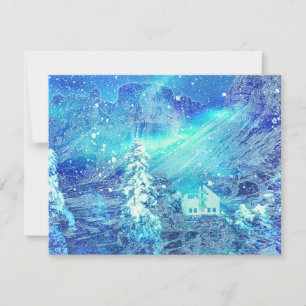 Aurora In Valleys Card