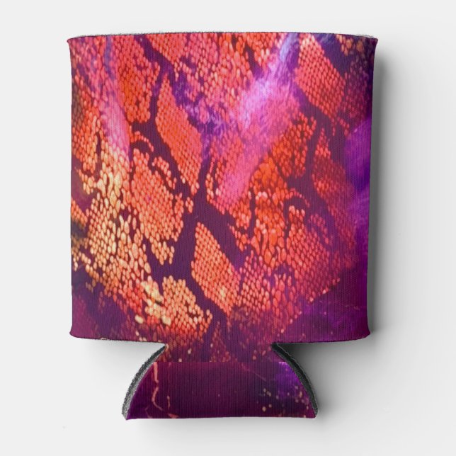 Aurora-Inspired Luxury Art Can Cooler (Front)