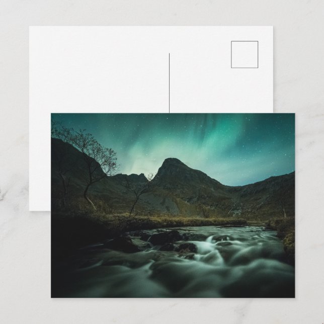 Aurora Landscape Postcard (Front/Back)