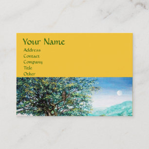 AURORA / MAGIC TREE, green, blue,yellow Business Card